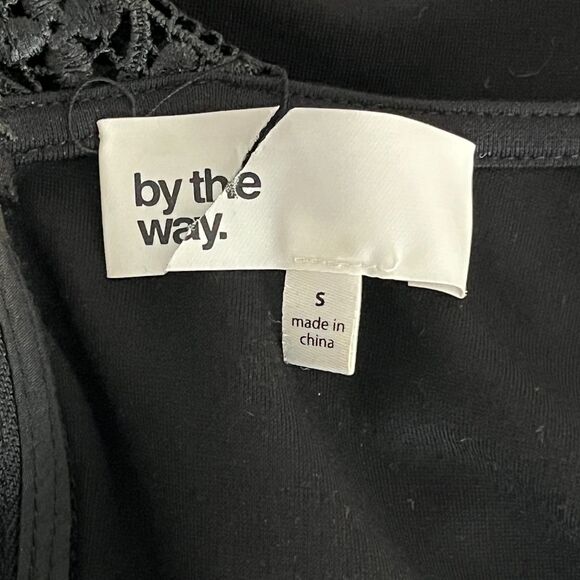 Black Lace Halter Mini Dress Size Small Fairy Grunge Gothic Bodycon Witchy Party - Picture 8 of 11